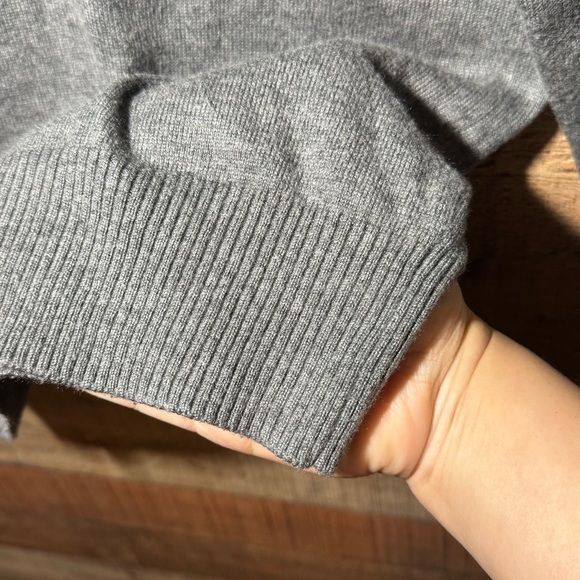 Gianfranco Burani Made in Italy Cashmere Wool Blend 1/4 Zip Sweater size Large - Picture 5 of 8